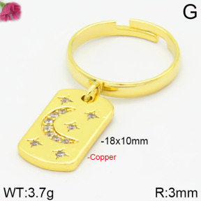 Fashion Copper Ring  F2R400434vhha-J134