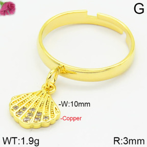 Fashion Copper Ring  F2R400437bhva-J134
