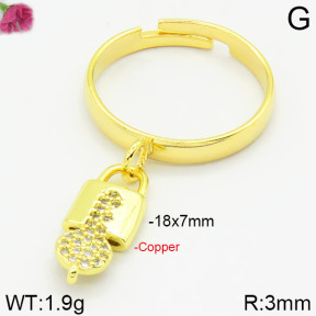 Fashion Copper Ring  F2R400439vhha-J134