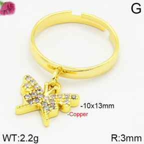 Fashion Copper Ring  F2R400441bhva-J134
