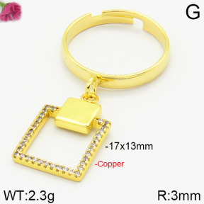 Fashion Copper Ring  F2R400443bhia-J134