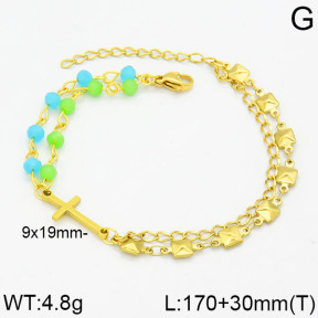 SS Bracelet  2B4000283bhbl-610