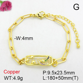 Fashion Copper Bracelet  F7B400071vbnb-L024