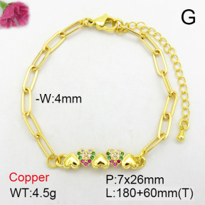 Fashion Copper Bracelet  F7B400072vbnb-L024