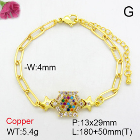 Fashion Copper Bracelet  F7B400074vbnl-L024