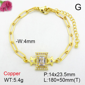 Fashion Copper Bracelet  F7B400075vbnb-L024