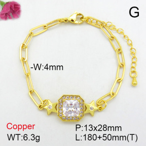 Fashion Copper Bracelet  F7B400077vbnl-L024