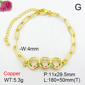 Fashion Copper Bracelet  F7B400078vbnb-L024