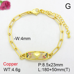 Fashion Copper Bracelet  F7B400081vbnb-L024
