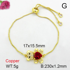 Fashion Copper Bracelet  F7B400089bbml-L024
