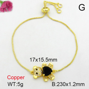 Fashion Copper Bracelet  F7B400090bbml-L024