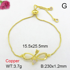 Fashion Copper Bracelet  F7B400091bbml-L024