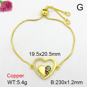Fashion Copper Bracelet  F7B400099bbml-L024