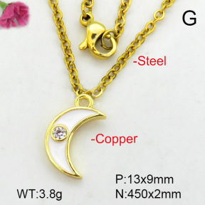 Fashion Copper Necklace  F7N300122vaia-L024