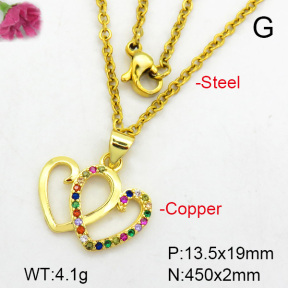 Fashion Copper Necklace  F7N400445avja-L024