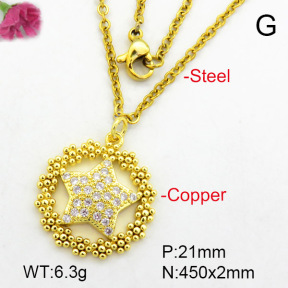 Fashion Copper Necklace  F7N400468avja-L024