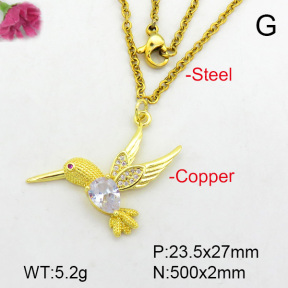 Fashion Copper Necklace  F7N400482avja-L024