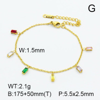 Zircon  SS Bracelet  7B4000028vhkb-066