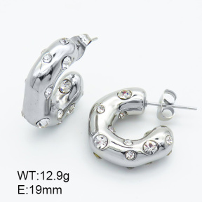 Czech Drill  SS Earrings  7E4000010bhva-066