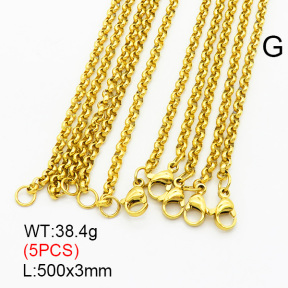 SS Necklace  7N2000064ainl-G029