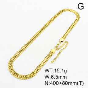 Hand Polished  SS Necklace  7N2000088bboo-G029