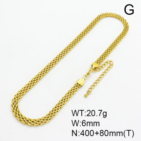 Hand Polished  SS Necklace  7N2000092bbml-G029