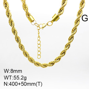 SS Necklace  7N2000102bhhi-G029