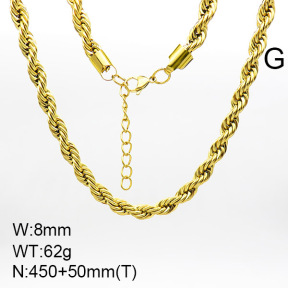 SS Necklace  7N2000104bhin-G029
