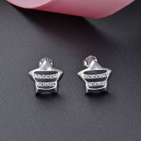 925 Silver Earrings    JE0577vivn-M112   
YJ00817