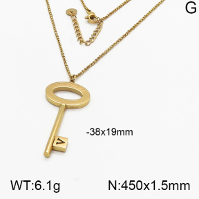 SS Necklace  5N2000666bhil-710