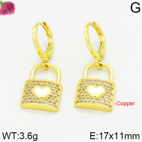 Fashion Copper Earrings  F2E400145bhia-J125
