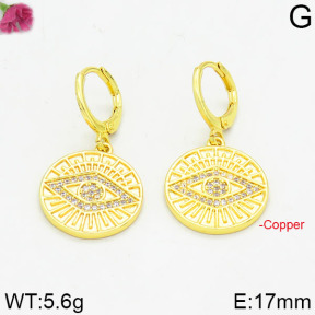 Fashion Copper Earrings  F2E400150bhia-J125