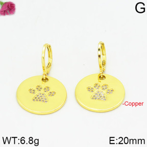 Fashion Copper Earrings  F2E400173bhia-J125