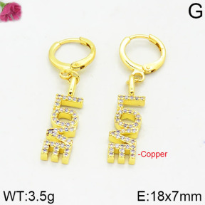 Fashion Copper Earrings  F2E400187bhia-J125