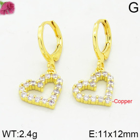 Fashion Copper Earrings  F2E400189bhva-J125