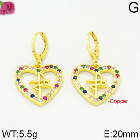 Fashion Copper Earrings  F2E400203ahjb-J125