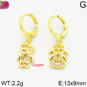 Fashion Copper Earrings  F2E400211bhva-J125