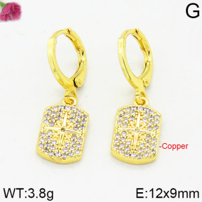 Fashion Copper Earrings  F2E400219bhia-J125