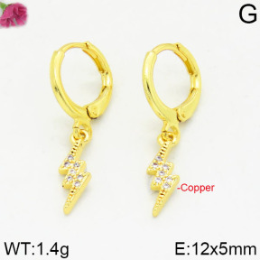Fashion Copper Earrings  F2E400220bbov-J125