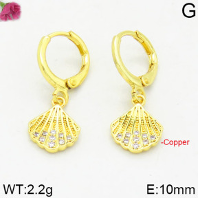 Fashion Copper Earrings  F2E400228bhva-J125