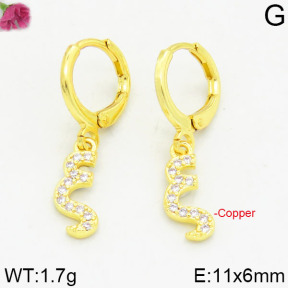 Fashion Copper Earrings  F2E400235bbov-J125