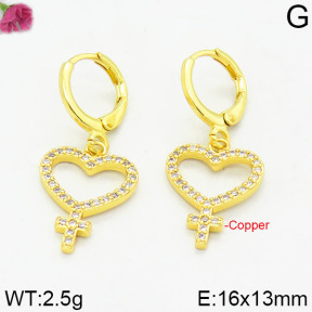 Fashion Copper Earrings  F2E400242bhia-J125