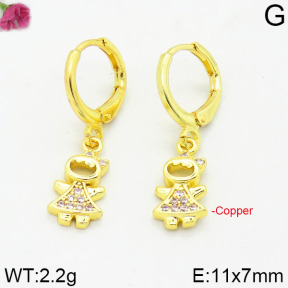 Fashion Copper Earrings  F2E400243bhva-J125
