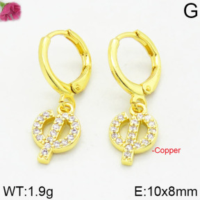 Fashion Copper Earrings  F2E400252bbov-J125