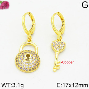 Fashion Copper Earrings  F2E400258bhia-J125