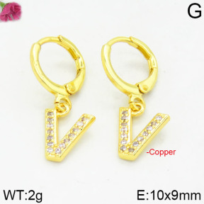 Fashion Copper Earrings  F2E400269bbov-J125