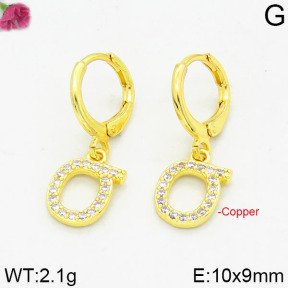 Fashion Copper Earrings  F2E400271bbov-J125