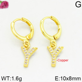 Fashion Copper Earrings  F2E400272bbov-J125