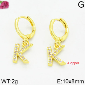 Fashion Copper Earrings  F2E400275bbov-J125