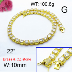 Fashion Copper Necklace  F6N403662hobb-905